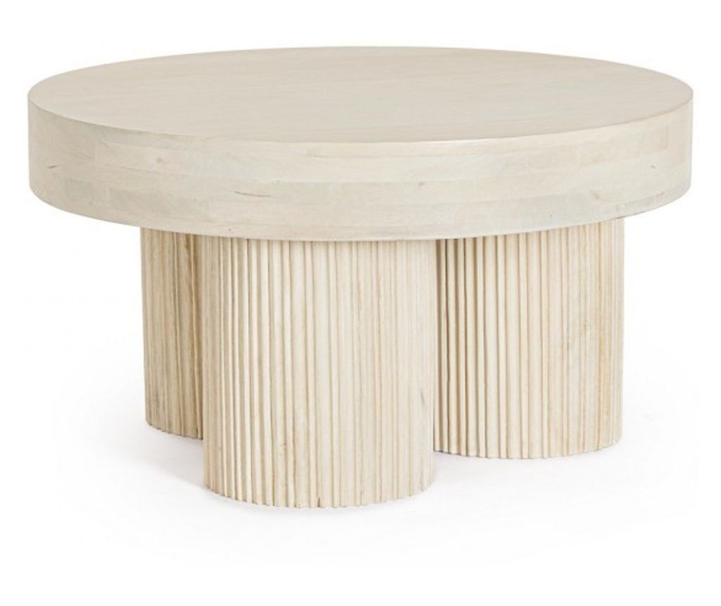 Masuta lemn mango natur Dacca 75x41 cm