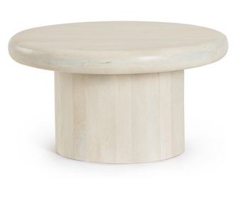 Маса от мангово дърво Lopez 75x40 см