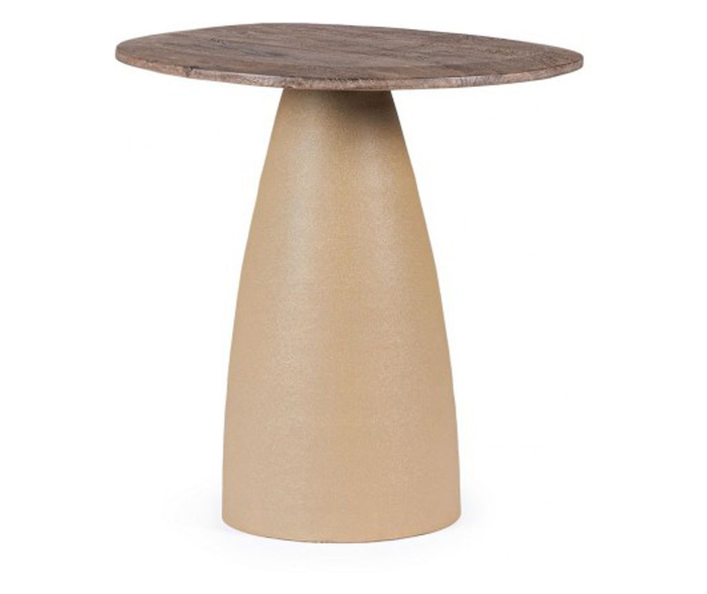 Stanley krem miza iz jekla in rjavega lesa, 50x43x50 cm