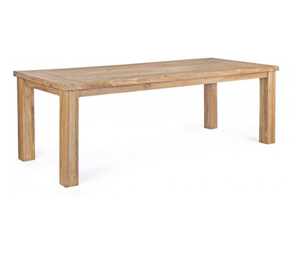 Természetes fa asztal Bounty 240x100x77 cm