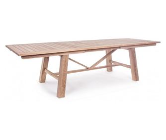 Maryland Bővíthető Barna Fa Asztal 220/300x100x77.5 cm