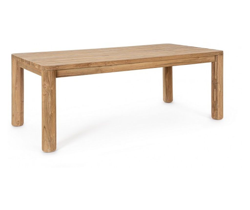 Maverick asztal természetes fából, 200x100x77 cm