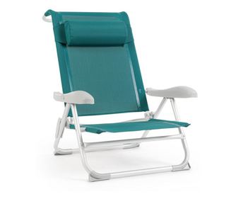 6 darabos türkiz kerti szék szett Cayo 57x85x73 cm