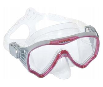 Masca scufundari, antiaburire, protectie UV, curea reglabila, 18x11 cm, Bestway