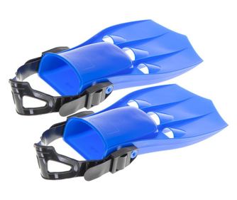 Úszó- és búvárláb, S-es méret (17-20cm), kék színű