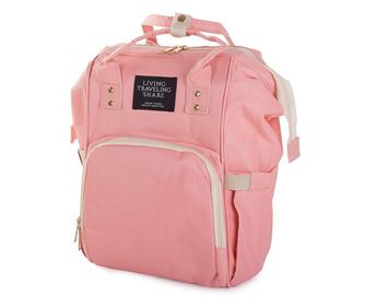 Geanta/rucsac termo pentru mamici, bebelus, Verk Group, impermeabila, roz, max 15 kg, 24x17x38 cm