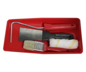Set za barvanje št. 21, poliester valj, čopič, lopatica