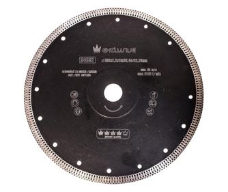 Disc diamantat turbo subtire, placi ceramice, taiere umeda si uscata, 250 mm/25.4 mm, Richmann Exclusive