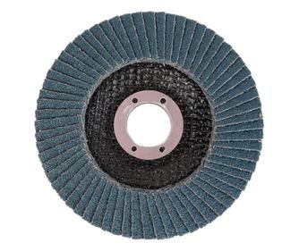 Abraziv/smirghel lamelar frontal, zirconiu, P80, 125 mm