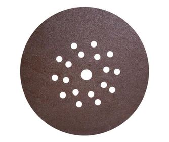 5 lyukas csiszolókorong készlet tépőzárral, P220 falcsiszolóhoz, 225 mm