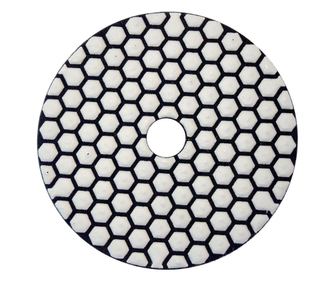 Discheta diamantata pentru lustruit/slefuit, mediu uscat, granulatie 100, 125 mm, Germa Flex