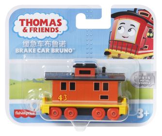 THOMAS LOCOMATIVA PUSH ALONG BRAKE CAR BRUNO