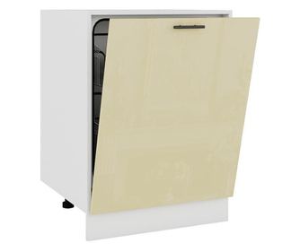 Врата за съдомиялна 60 Крем гланц