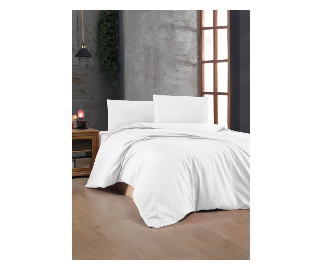 Posteljnina Ranforce (FR) Bela 