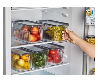 Set organizator pentru frigider (6 bucati)