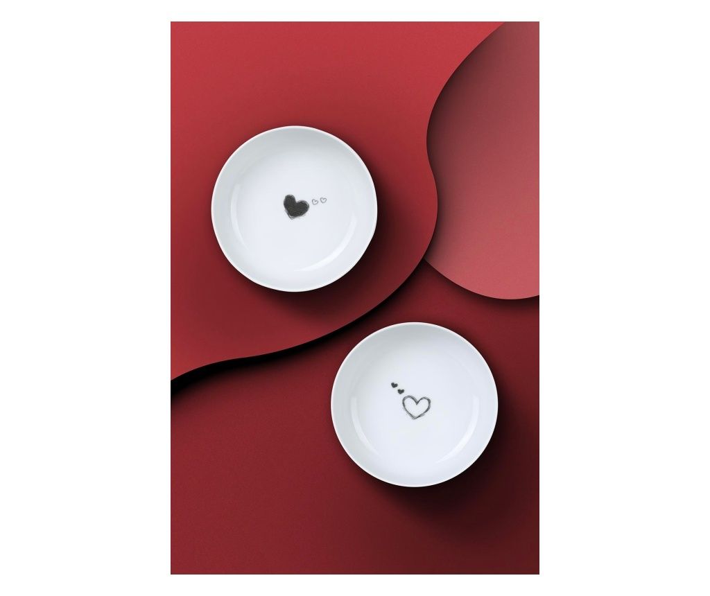 Set de 2 farfurii