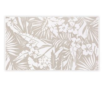 Плажна кърпа Floral - Light Brown