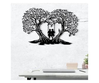 Kovinska stenska dekoracija Love