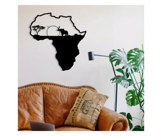 Kovinska stenska dekoracija African 1