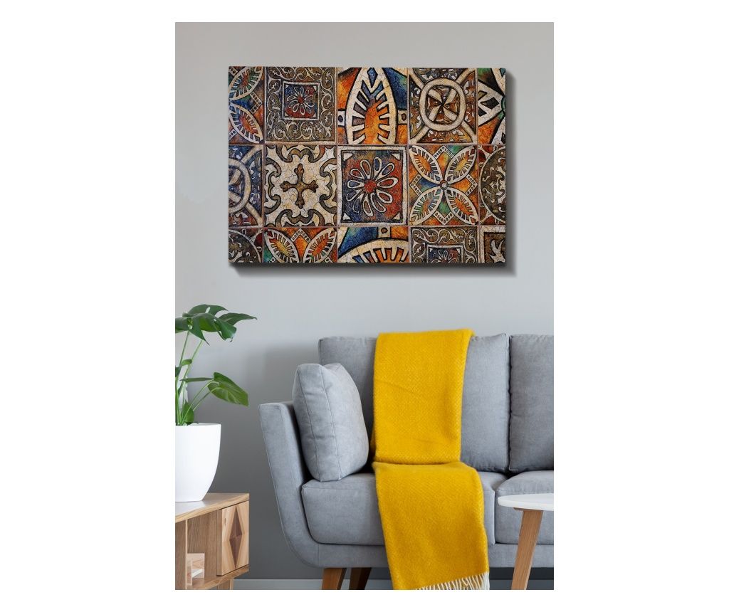Tablou decorativ pe panza Kanvas Tablo (70 x 100) - 130