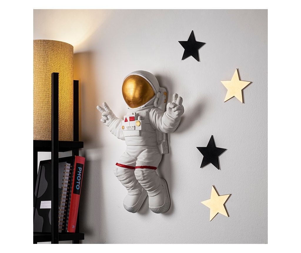 Dekorativni stenski dodatek Peace Sign Astronaut - 1 
