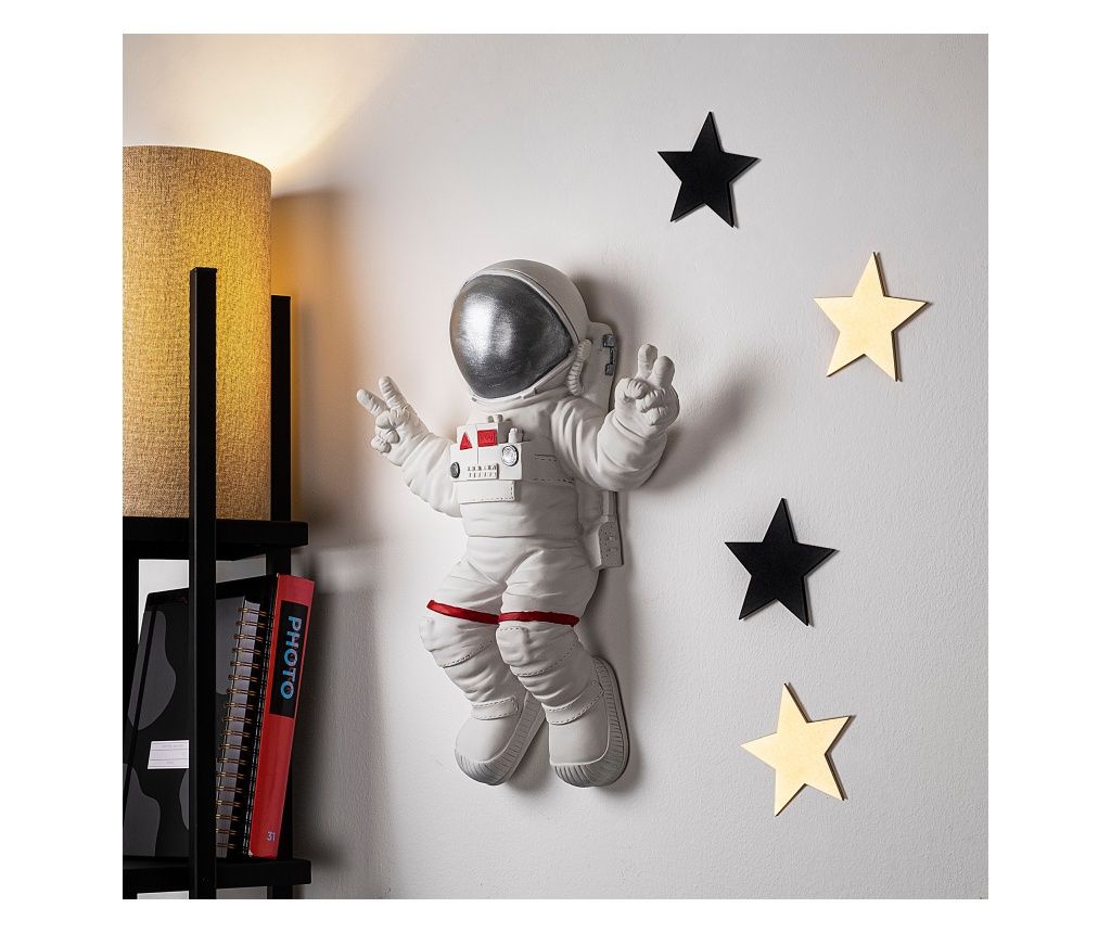 Dekorativni stenski dodatek Peace Sign Astronaut - 2 