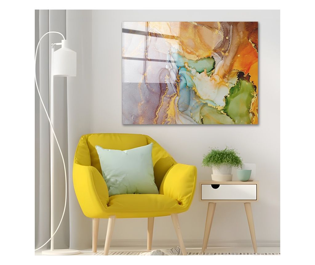 Ukrasna slika na kaljenom staklu 2078 - 70 x 100 