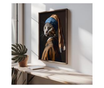 Okrasna uokvirjena MDF slika HUM069