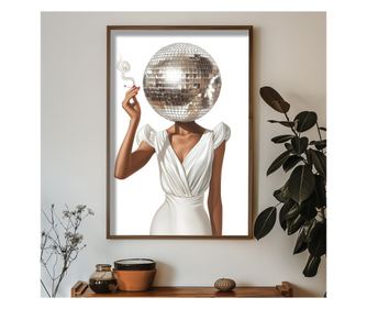 Okrasna uokvirjena MDF slika HUM081