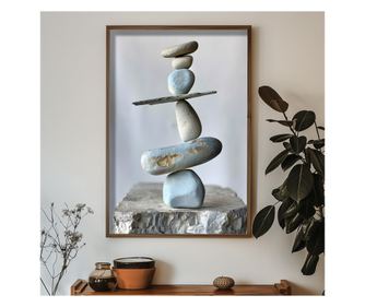 Okrasna uokvirjena MDF slika HUM086