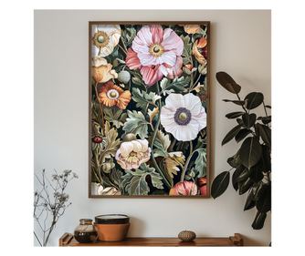 Okrasna uokvirjena MDF slika HUM094