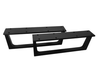 Set 2 Picioare Metalice Noptiera sau Comoda, Stil Scandinav Slim, Vopsire in Camp Electrostatic, Finisaje Premium