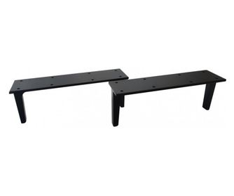 Set 2 Picioare Metalice Noptiera sau Comoda, Stil Scandinav Slim, Vopsire in Camp Electrostatic, Finisaje Premium