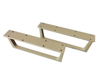 Set 2 Picioare Metalice Noptiera sau Comoda, Stil Scandinav Slim, Vopsire in Camp Electrostatic, Finisaje Premium