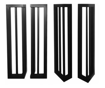 Set 4 Picioare Masa Metal, Stil Scandinav, Moderne, in Forma de L, Vopsire in Camp Electrostatic, Finisaje Premium