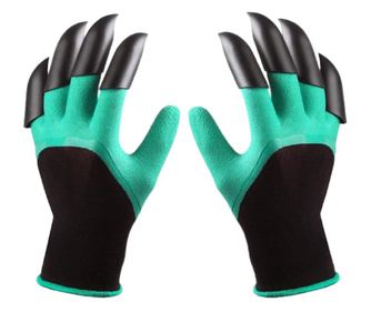 Set 2x Manusi de Protectie Gradinarit MRG MTEK034, cu Gheare, Universale, Pentru Sapat, Plantat, Plivit, Anti-taiere, Waterproof