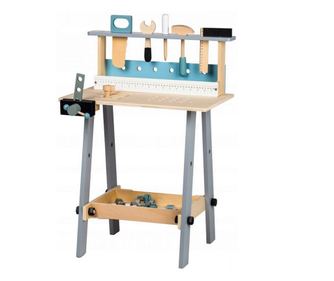 32 darabos fa szerszámos pad Ecotoys 1172