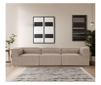 Тросјед Fora 3 Seater - смеђа