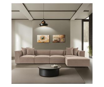 Гарнитура Сора (L1-O1-O1-1R-POUFFE) - Cappucino