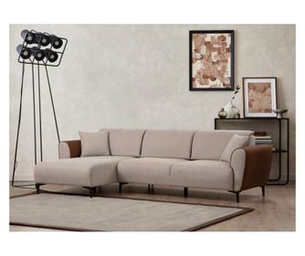 Coltar extensibil Aren stang - bej, Cinnamon