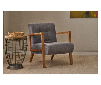 Fotelja Kemer - sivi