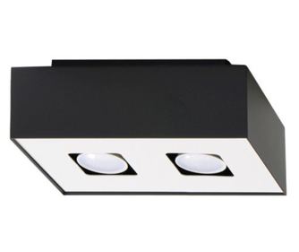 Plafonjera MONO 2 crna