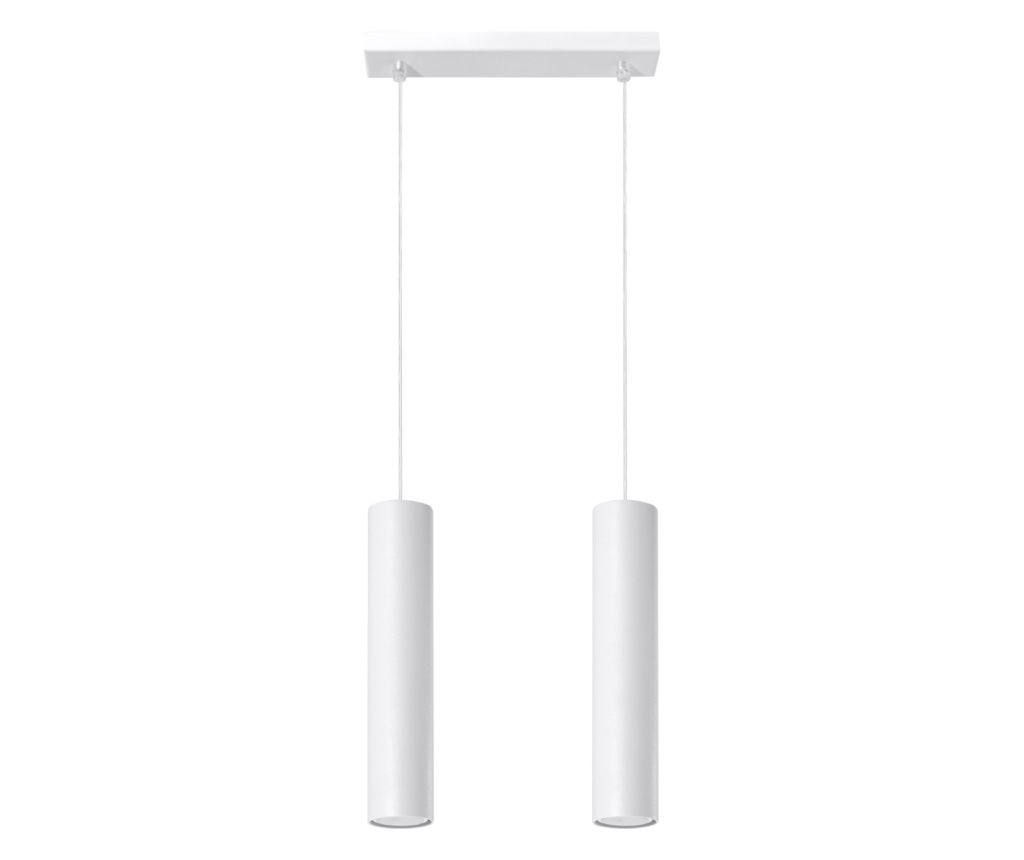 Lampă suspendată LAGOS 2 alb