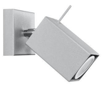 Zidna svjetiljka MERIDA 1 siva