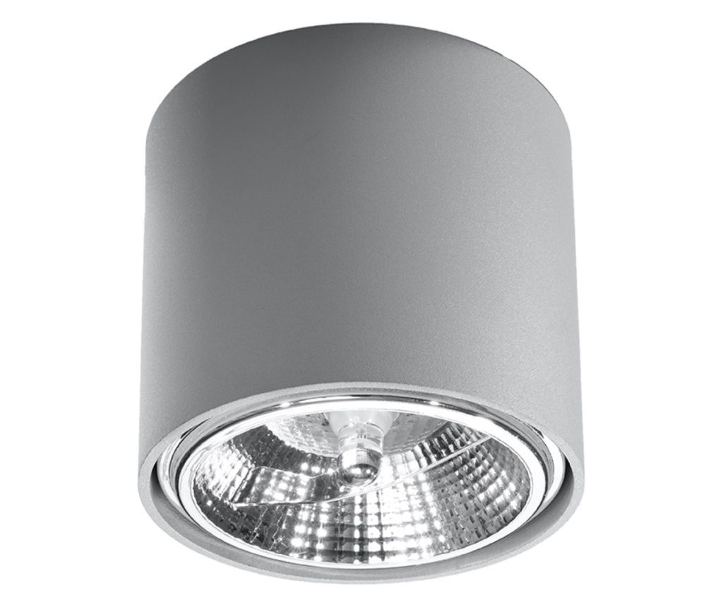 Plafonieră TIUBE gri