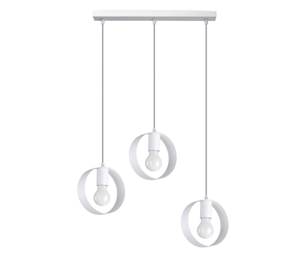 Lampă suspendată TITRAN 3 biała