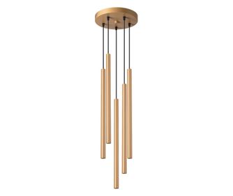 Viseća lampa PASTELO 5P zlato