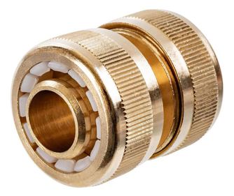 Gyorscsatlakozó, sárgaréz, 3/4" Richmann 