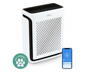 Пречиствател за въздух Levoit Vital 100S, 52 м2, Smart функции, Wi-Fi, Съвместим с Google Assistant и Amazon Alexa, Тиха работа,