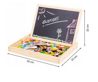 Tabla educationala cu magnet Ecotoys